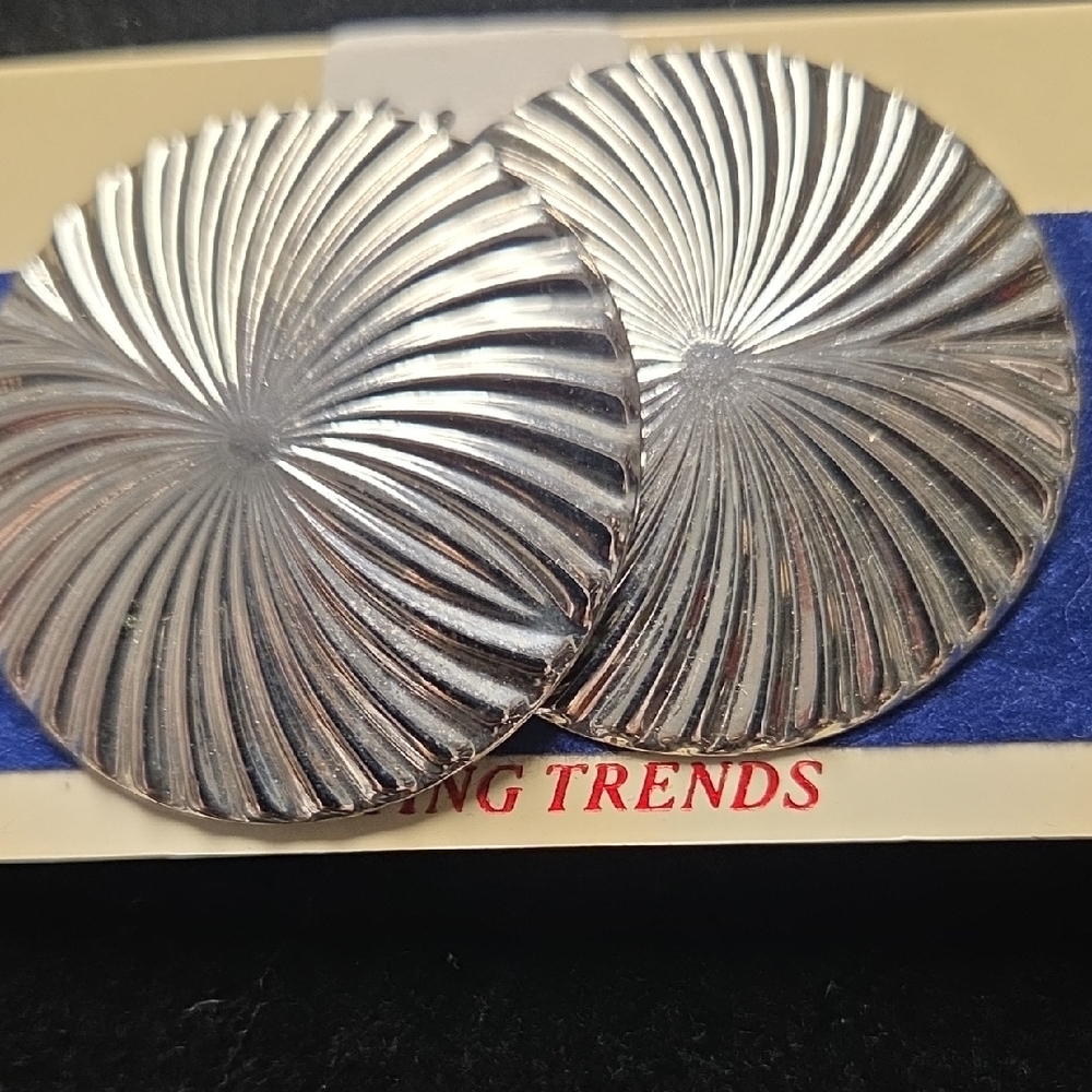 Silver Swirl Earrings